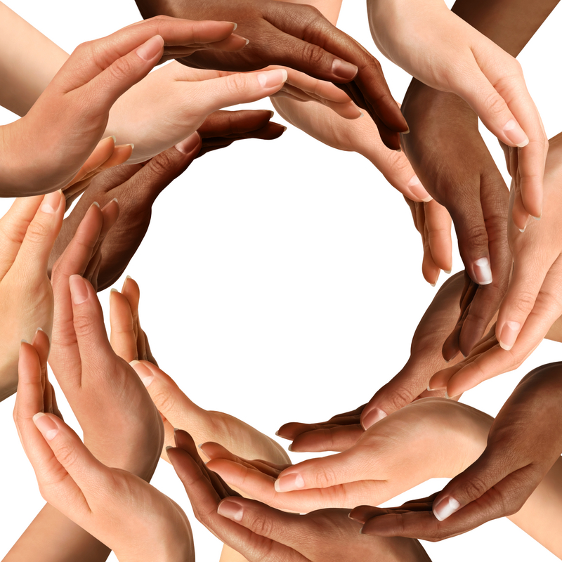 clipart circle of hands - photo #45